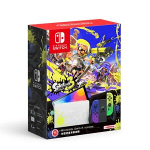 任天堂 Nintendo Switch（OLED款式）斯普拉遁 3主機 台灣公司貨彰化收購
